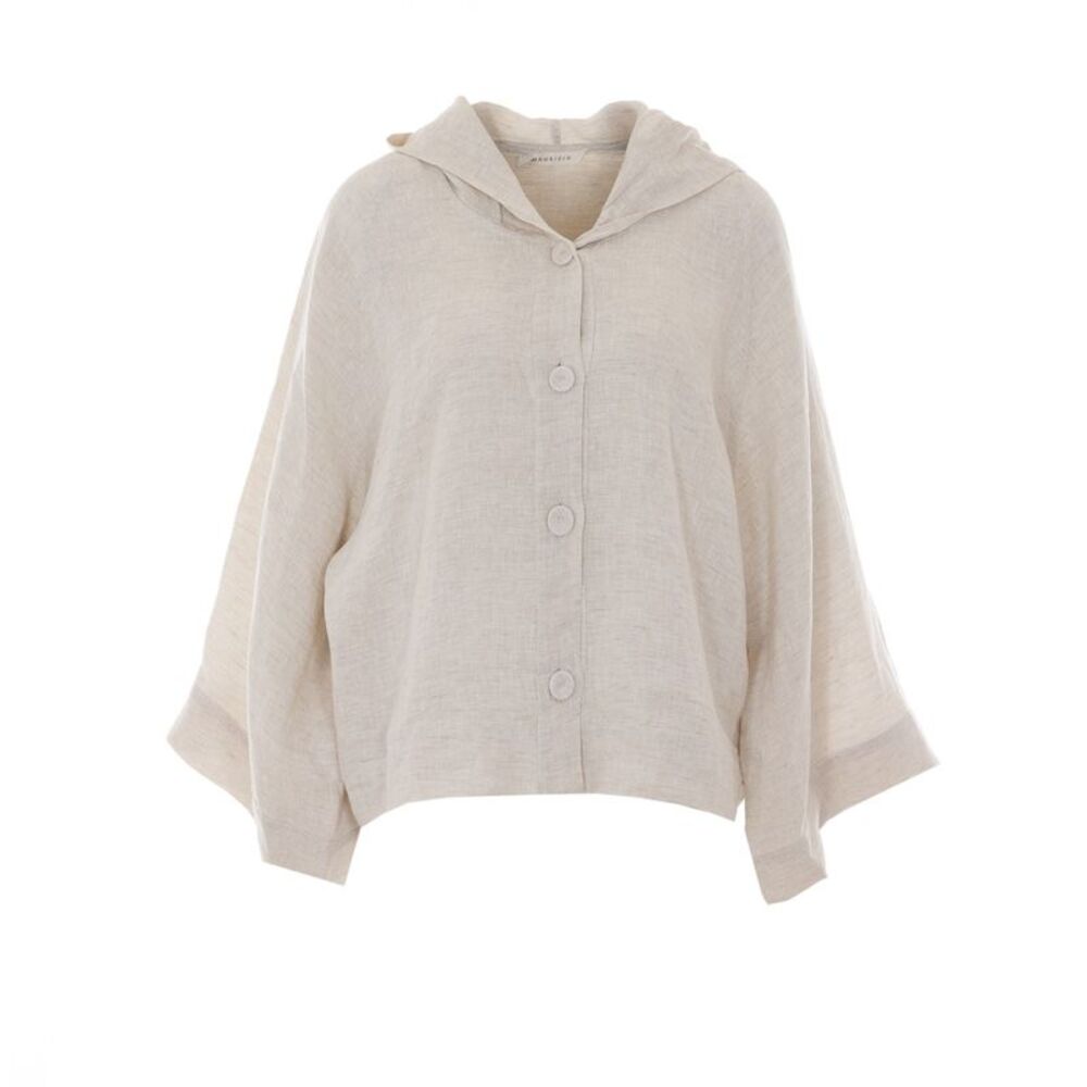 Maurizio Women Embroidered Hooded Jacket